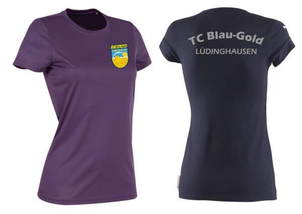 TCBG Vereinstrikot Damen lila